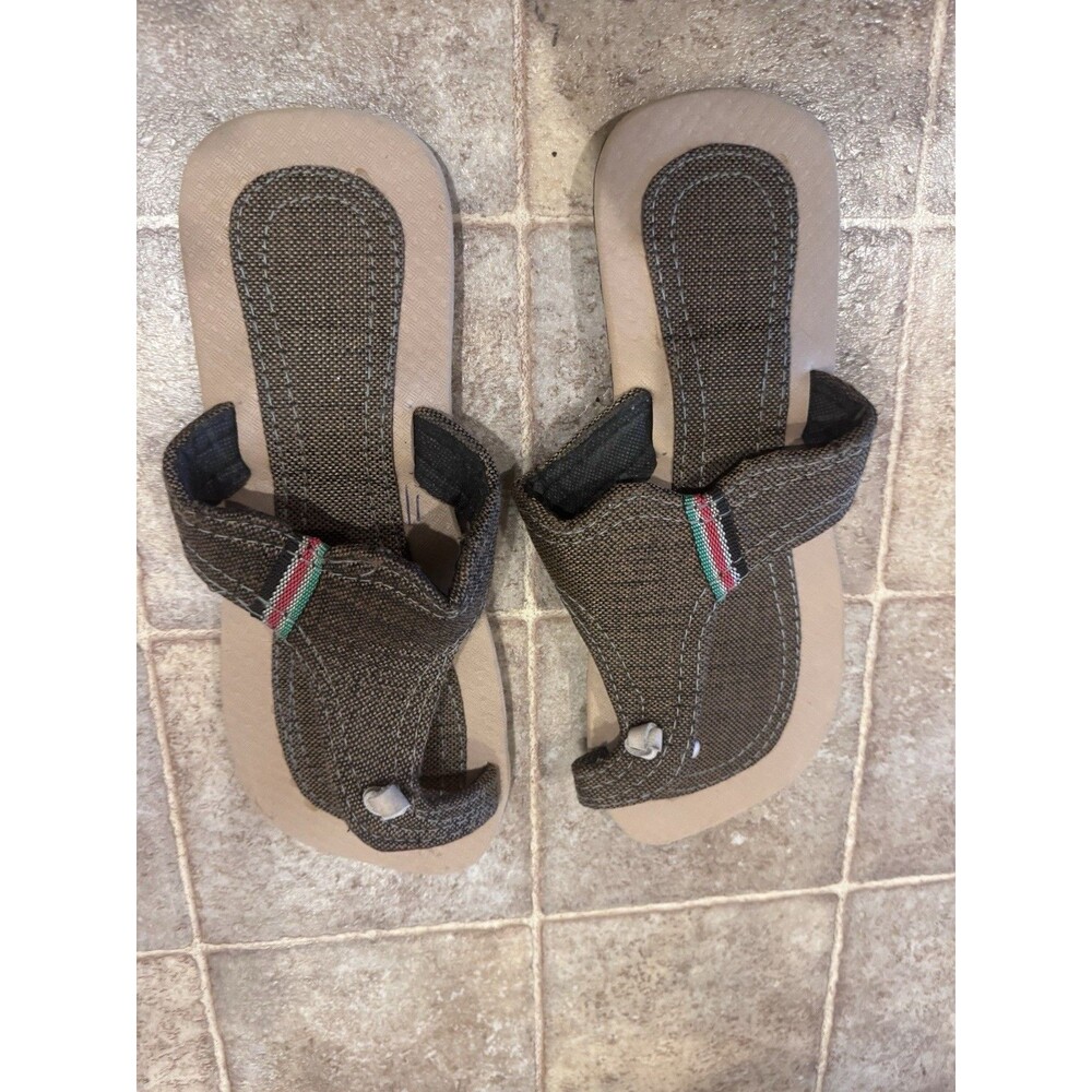 Maasai Handmade unisex Recycled Tire/Tyre Akala Sandals Size 9 to 10